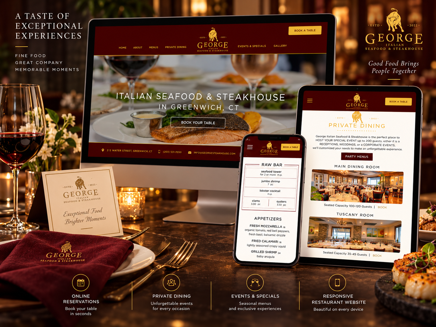 George Steakhouse screen 3